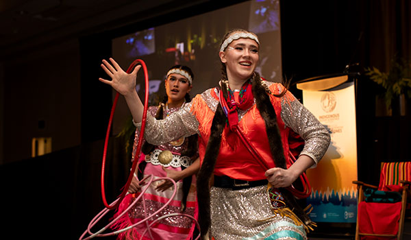 Dancers on opening night