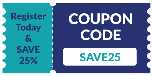Save 25% using coupon code SAVE25